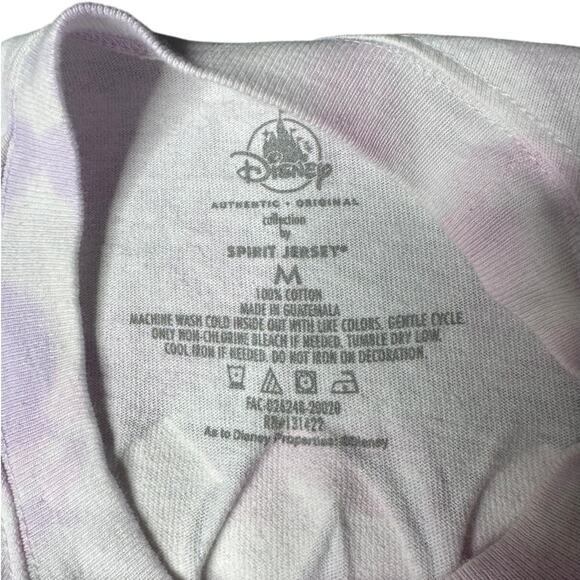 Disney Disneyland Pastel Tie Dye Spirit Jersey Glitter Logo M - Picture 8 of 9